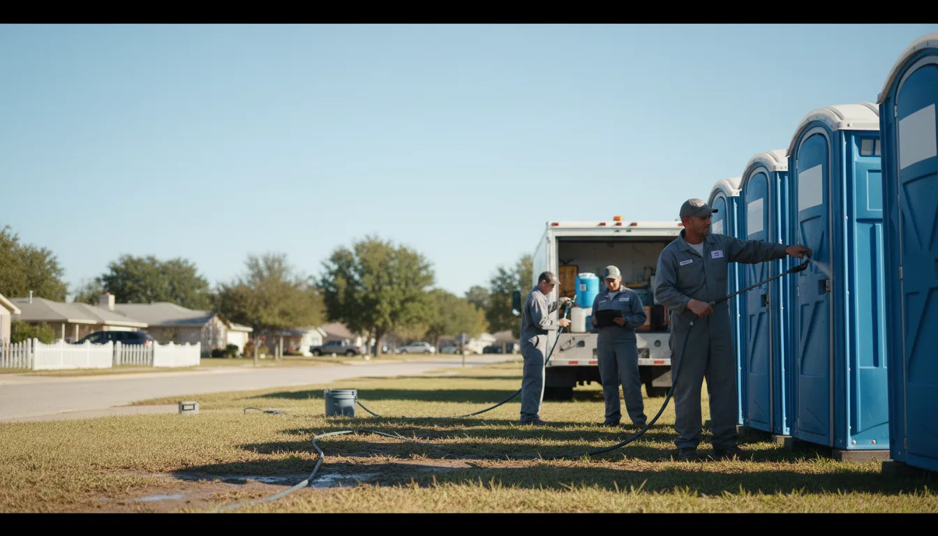 Long-Term Portable Toilet Rental in Young Harris, GA near me
